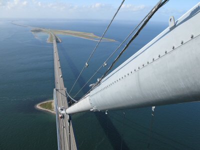 Main cable of Storebaelt bridge